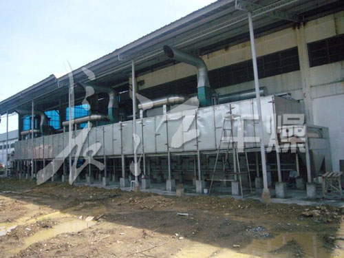 单层带式干燥机