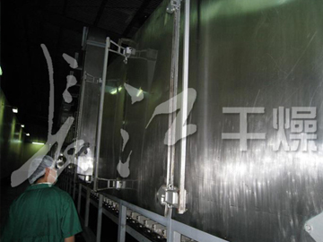 海藻专用单层带式干燥机