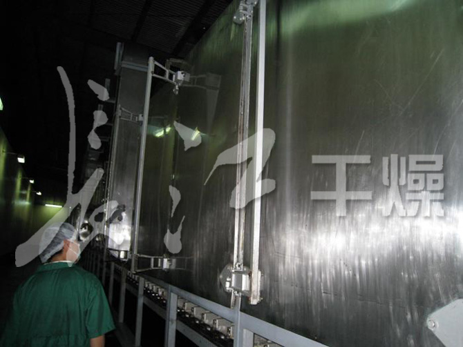 海藻专用单层带式干燥机