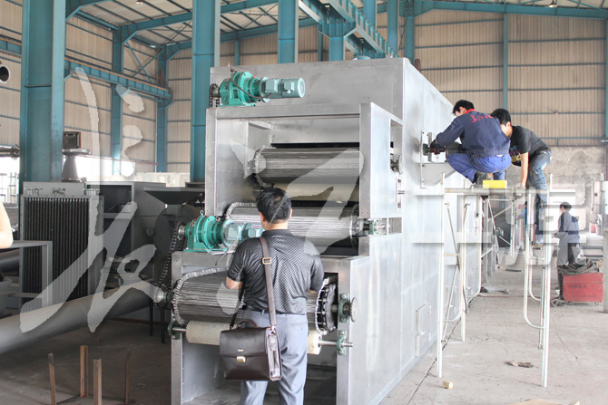 脱水蔬菜专用多层带式干燥机