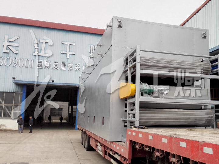 白炭黑专用单层带式干燥机