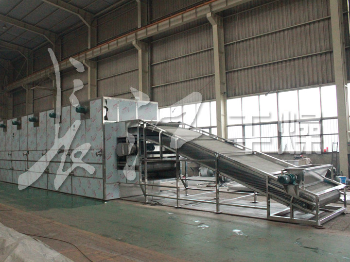 脱水蔬菜专用多层带式干燥机